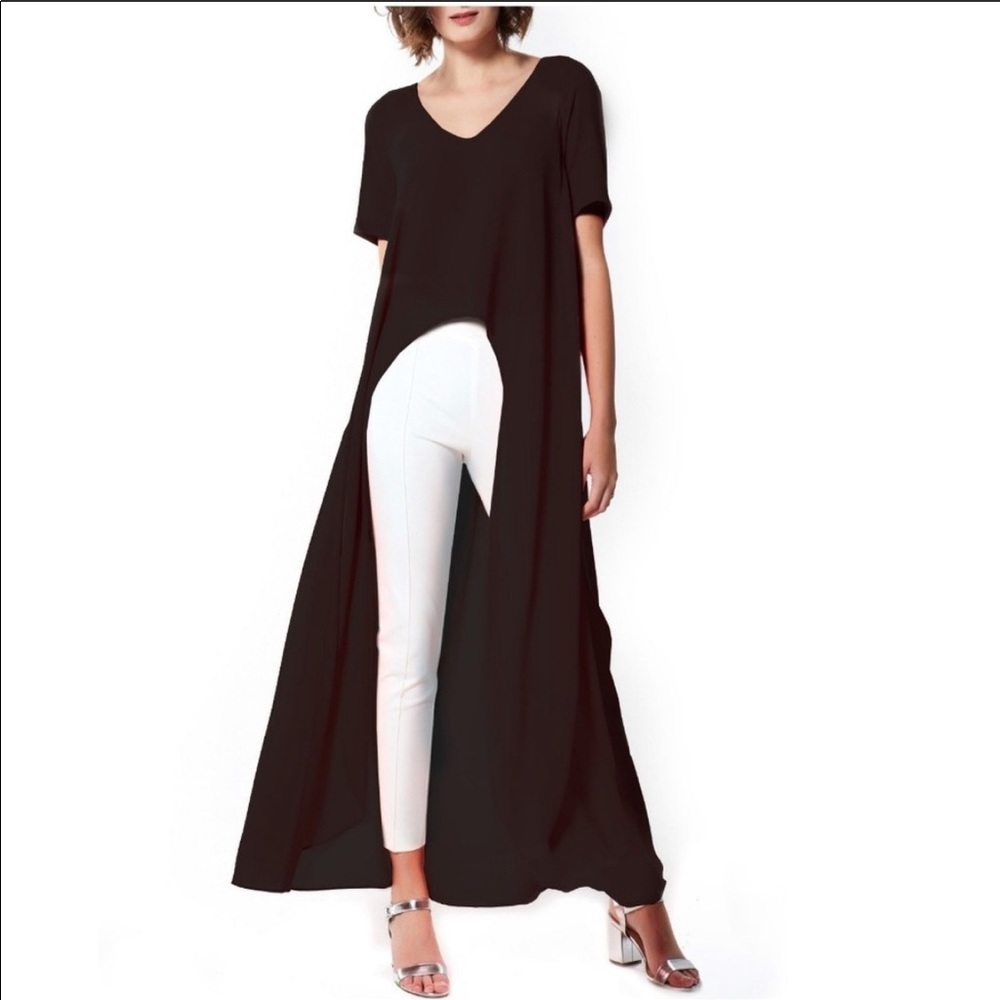 Abbey Glass Tula Tunic in Black